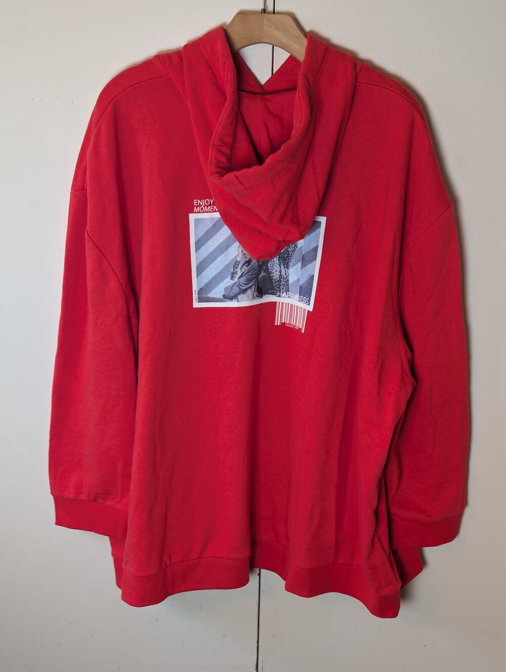 Ulla Popken Red Hoodie XXL